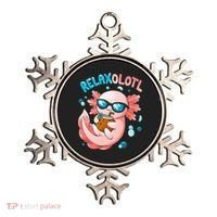 Relaxolotl Funny Axolotl Relax  Ornament thumb 0