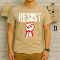 Resist Fist Be Part Of The Resistance Anti Trump Gift T-Shirt thumb 6