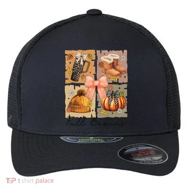 Retro Fall Basic Fall Basic Season Flexfit Unipanel Trucker Cap
