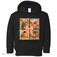 Retro Fall Basic Fall Basic Season Toddler Hoodie thumb 0