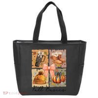 Retro Fall Basic Fall Basic Season Tote Bag thumb 0