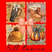 Retro Fall Basic Fall Basic Season Santa Hat thumb 1