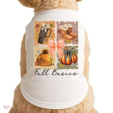 Retro Fall Basic Fall Basic Season Doggie Tank