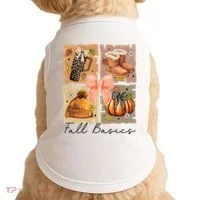 Retro Fall Basic Fall Basic Season Doggie Tank thumb 0