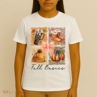 Retro Fall Basic Fall Basic Season T-Shirt thumb 4