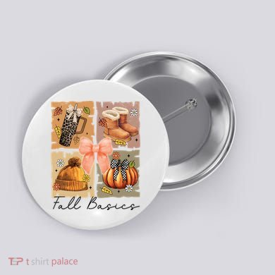 Retro Fall Basic Fall Basic Season Button