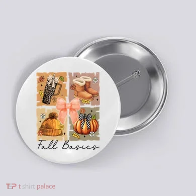 Retro Fall Basic Fall Basic Season Button