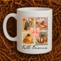 Retro Fall Basic Fall Basic Season Coffee Mug thumb 2