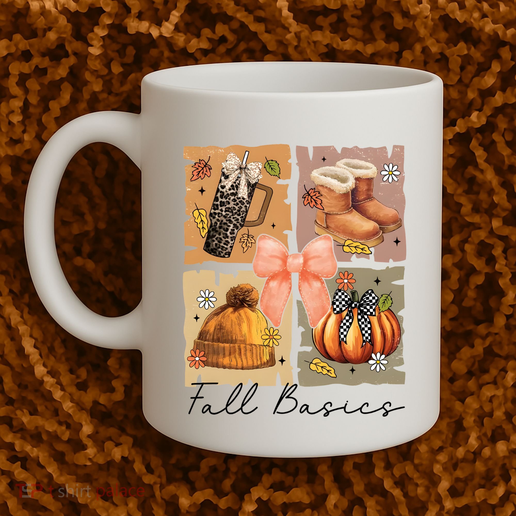 Retro Fall Basic Fall Basic Season Coffee Mug