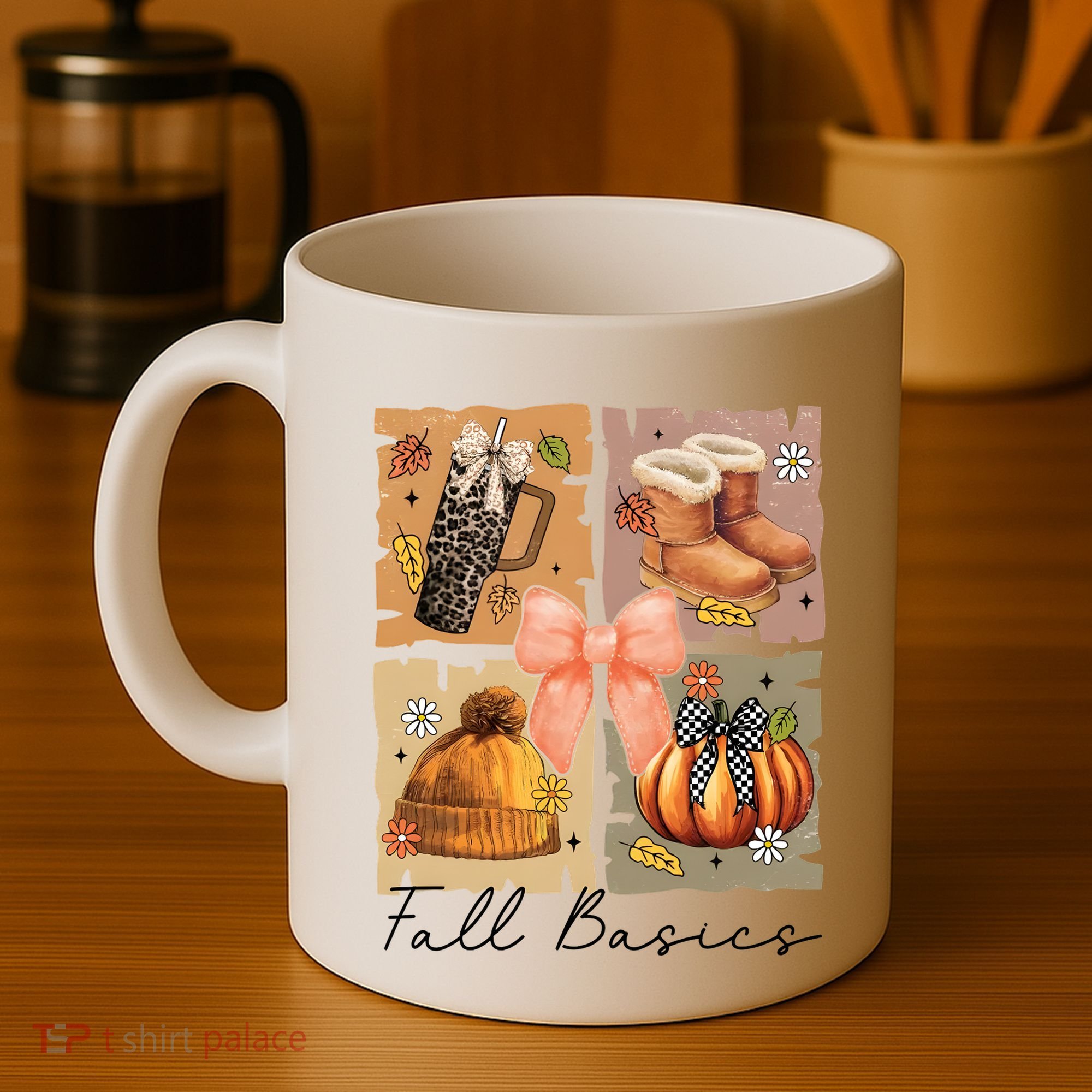 Retro Fall Basic Fall Basic Season Coffee Mug