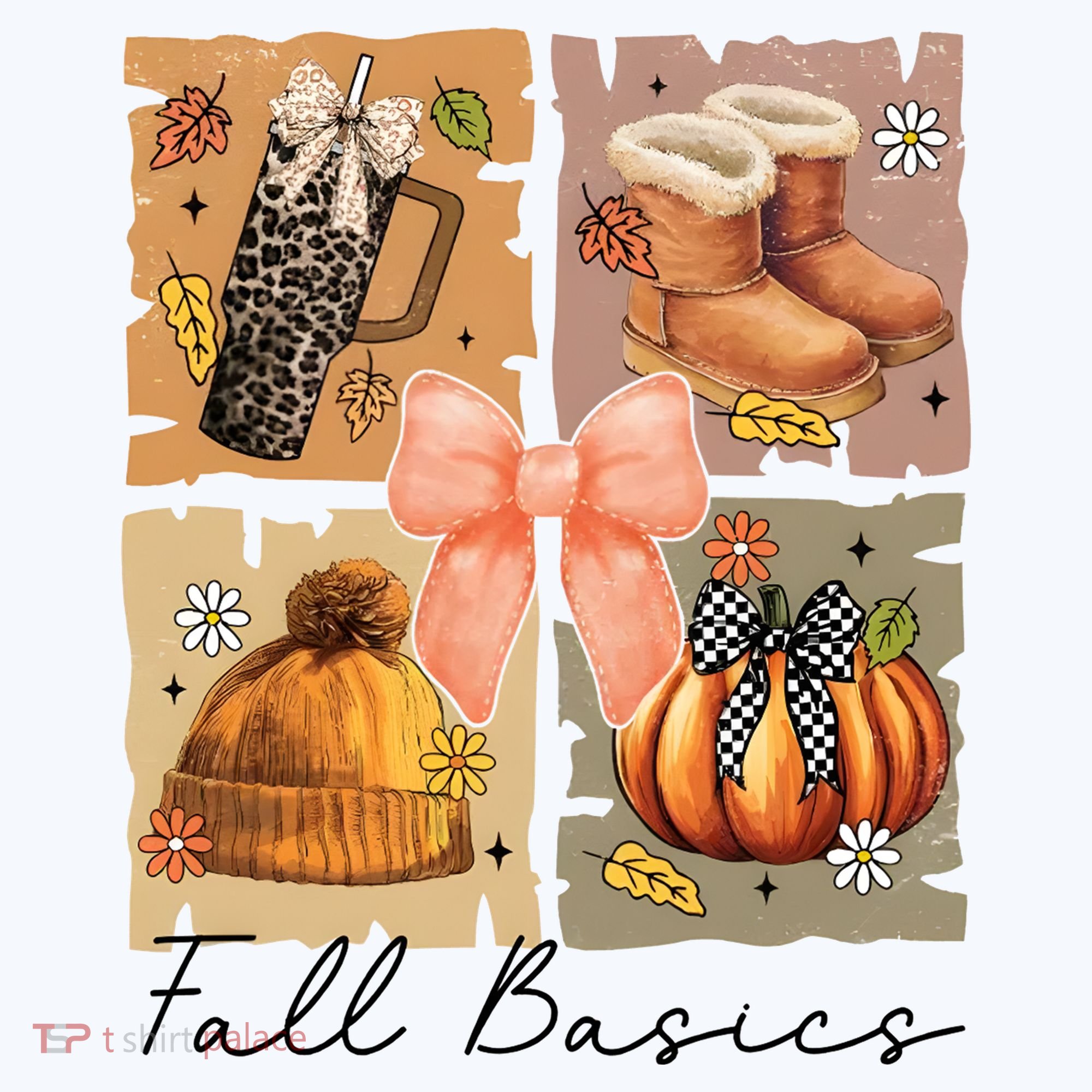 Retro Fall Basic Fall Basic Season Pajama Set