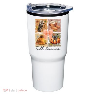 Retro Fall Basic Fall Basic Season Tumbler