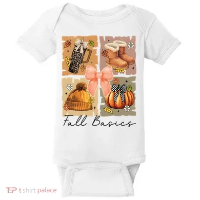 Retro Fall Basic Fall Basic Season Baby Bodysuit