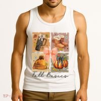 Retro Fall Basic Fall Basic Season Tank Top thumb 3