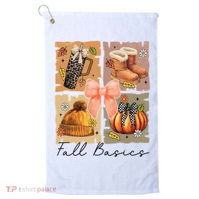 Retro Fall Basic Fall Basic Season Golf Towel