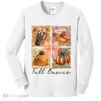 Retro Fall Basic Fall Basic Season Kids Long Sleeve Shirt thumb 0