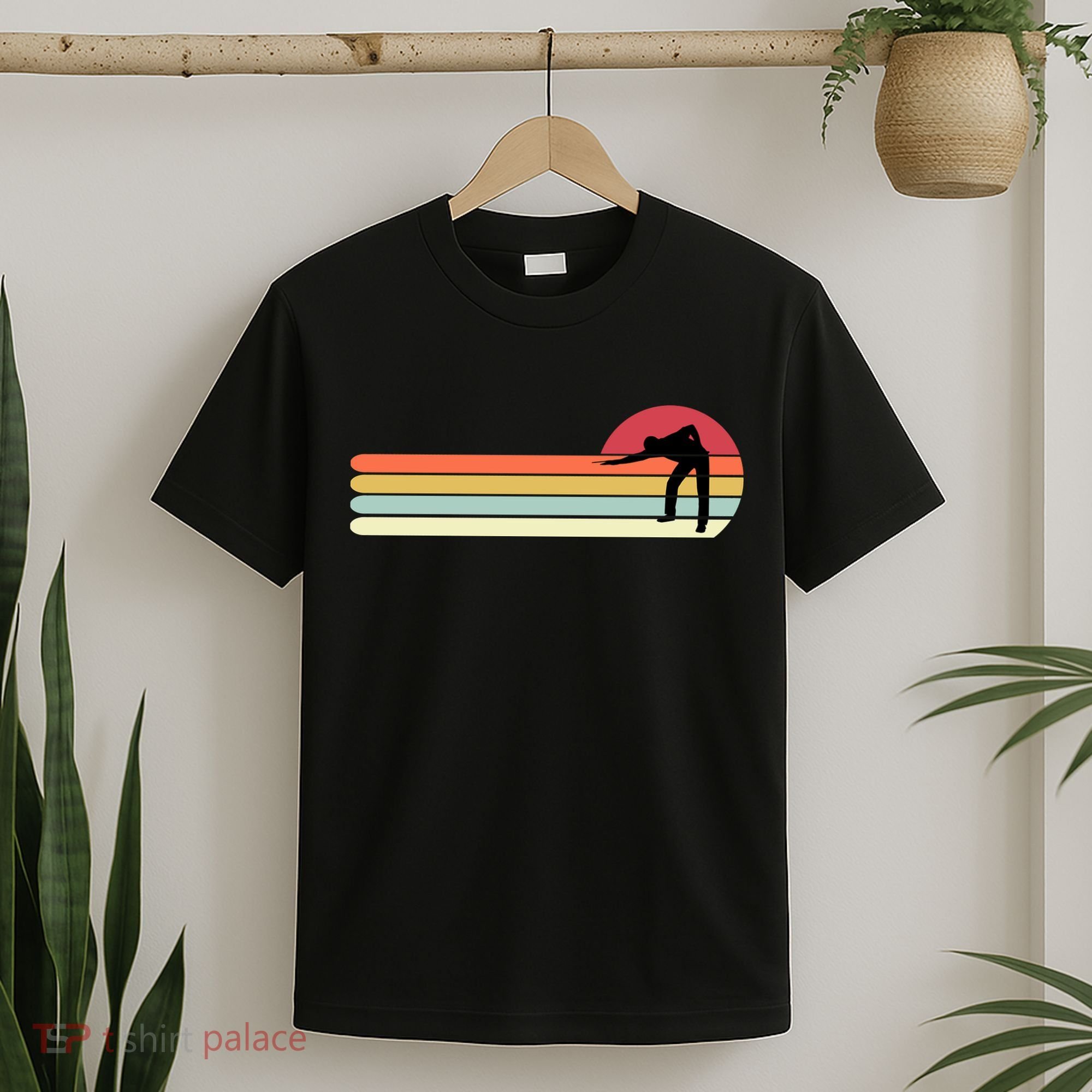 Retro Funny Billiards Pool Vintage Billiards Dad Gift For Father's Day T-Shirt