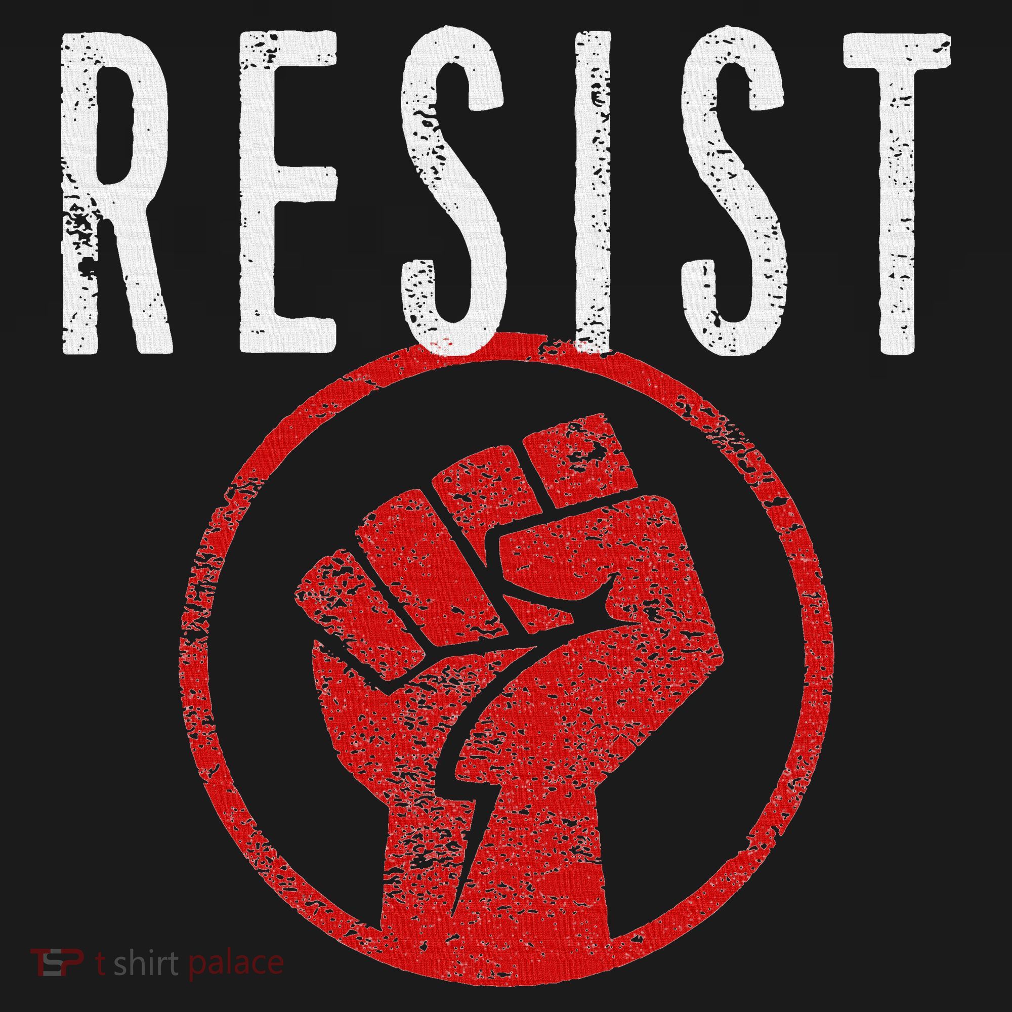 Resist Fist Be Part Of The Resistance Anti Trump Women's Tank Top