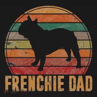 Retro French Bulldog Dad Gift Dog Owner Pet Frenchie Father T-Shirt thumb 7