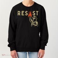 Resist Fist Bear Protest Civil Rights Equality Women Women's Sweatshirt thumb 0