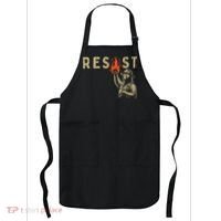 Resist Fist Bear Protest Civil Rights Equality Women Apron thumb 0