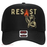 Resist Fist Bear Protest Civil Rights Equality Women Hat thumb 0