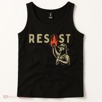 Resist Fist Bear Protest Civil Rights Equality Women Tank Top thumb 2