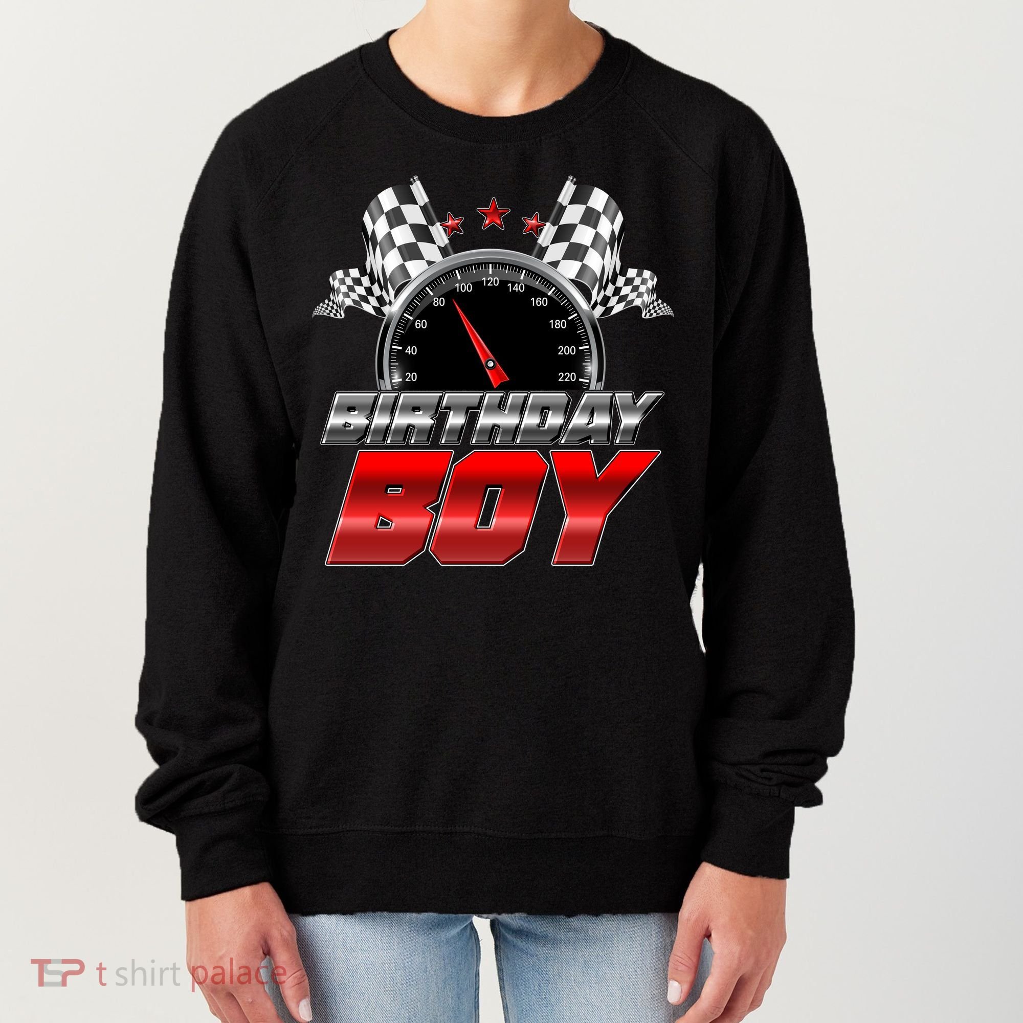Racing Fan Birthday Boy Speedometer Women's Sweatshirt