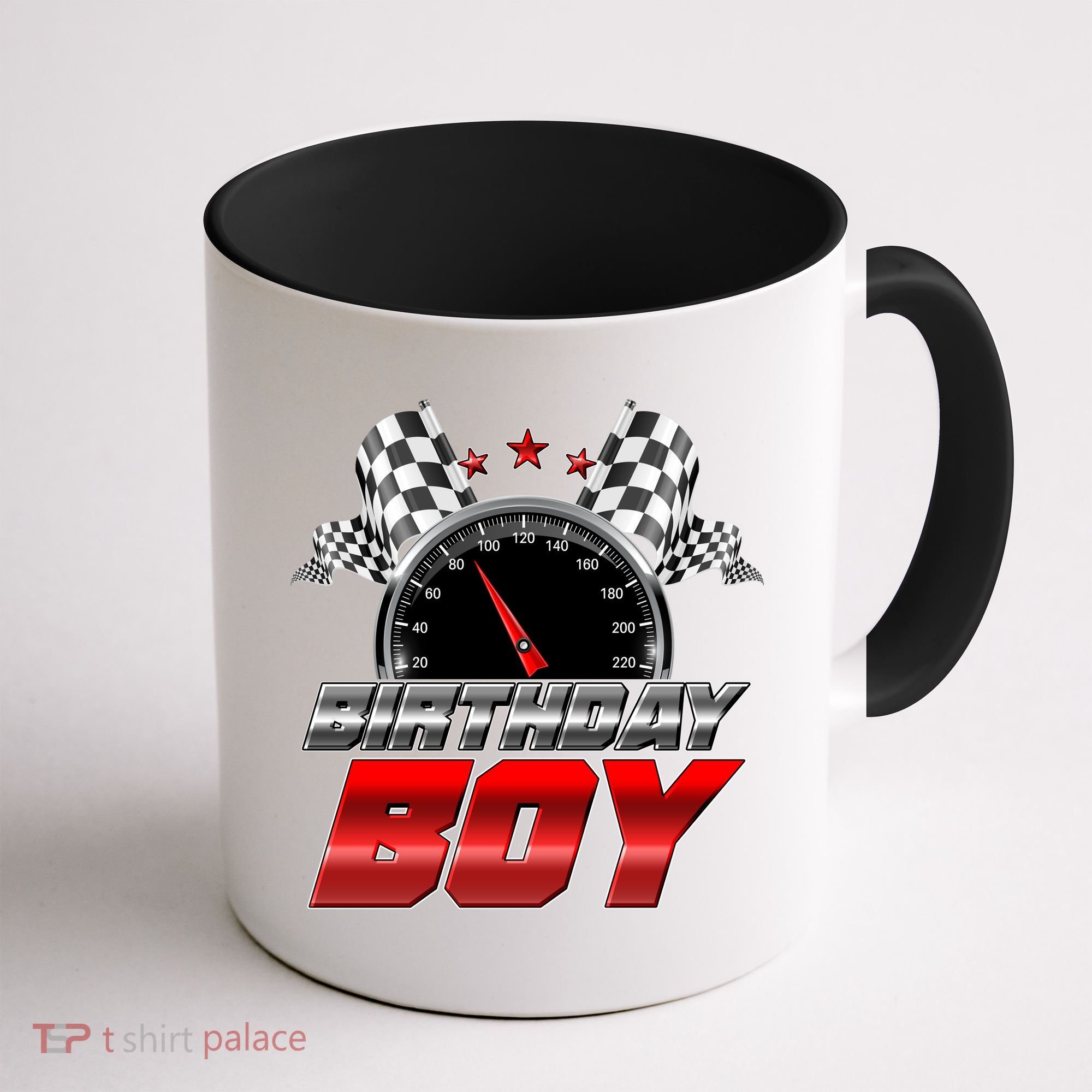 Racing Fan Birthday Boy Speedometer Coffee Mug