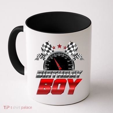 Racing Fan Birthday Boy Speedometer Coffee Mug