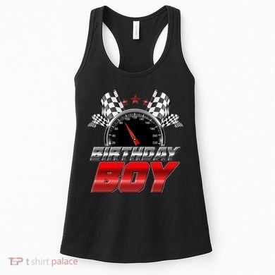 Racing Fan Birthday Boy Speedometer Women's Tank Top