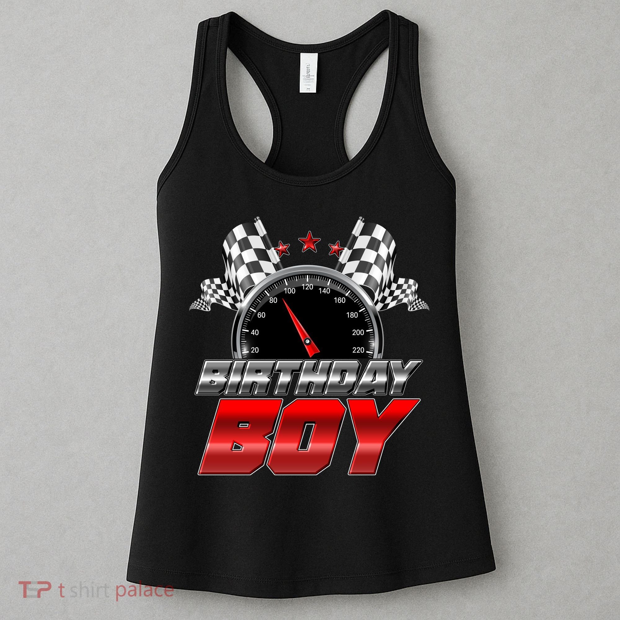 Racing Fan Birthday Boy Speedometer Women's Tank Top