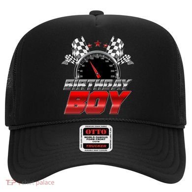 Racing Fan Birthday Boy Speedometer Hat