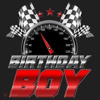 Racing Fan Birthday Boy Speedometer Hat thumb 2
