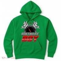 Racing Fan Birthday Boy Speedometer Hoodie thumb 0