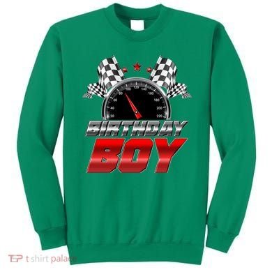 Racing Fan Birthday Boy Speedometer Sweatshirt