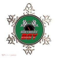 Racing Fan Birthday Boy Speedometer Ornament thumb 0