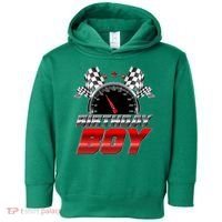 Racing Fan Birthday Boy Speedometer Toddler Hoodie thumb 0