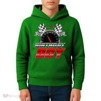 Racing Fan Birthday Boy Speedometer Kids Hoodie thumb 4