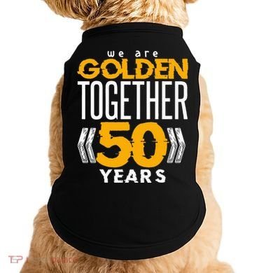 Romantic For Couples 50th Wedding Anniversary Doggie Tank