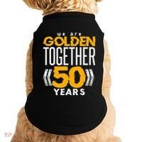 Romantic For Couples 50th Wedding Anniversary Doggie Tank thumb 0