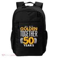 Romantic For Couples 50th Wedding Anniversary Backpack thumb 0