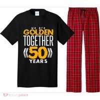 Romantic For Couples 50th Wedding Anniversary Pajama Set thumb 0