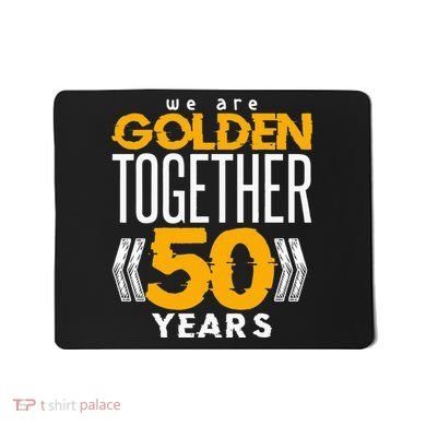Romantic For Couples 50th Wedding Anniversary Mousepad