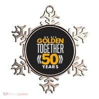 Romantic For Couples 50th Wedding Anniversary Ornament thumb 0