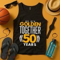 Romantic For Couples 50th Wedding Anniversary Tank Top thumb 4