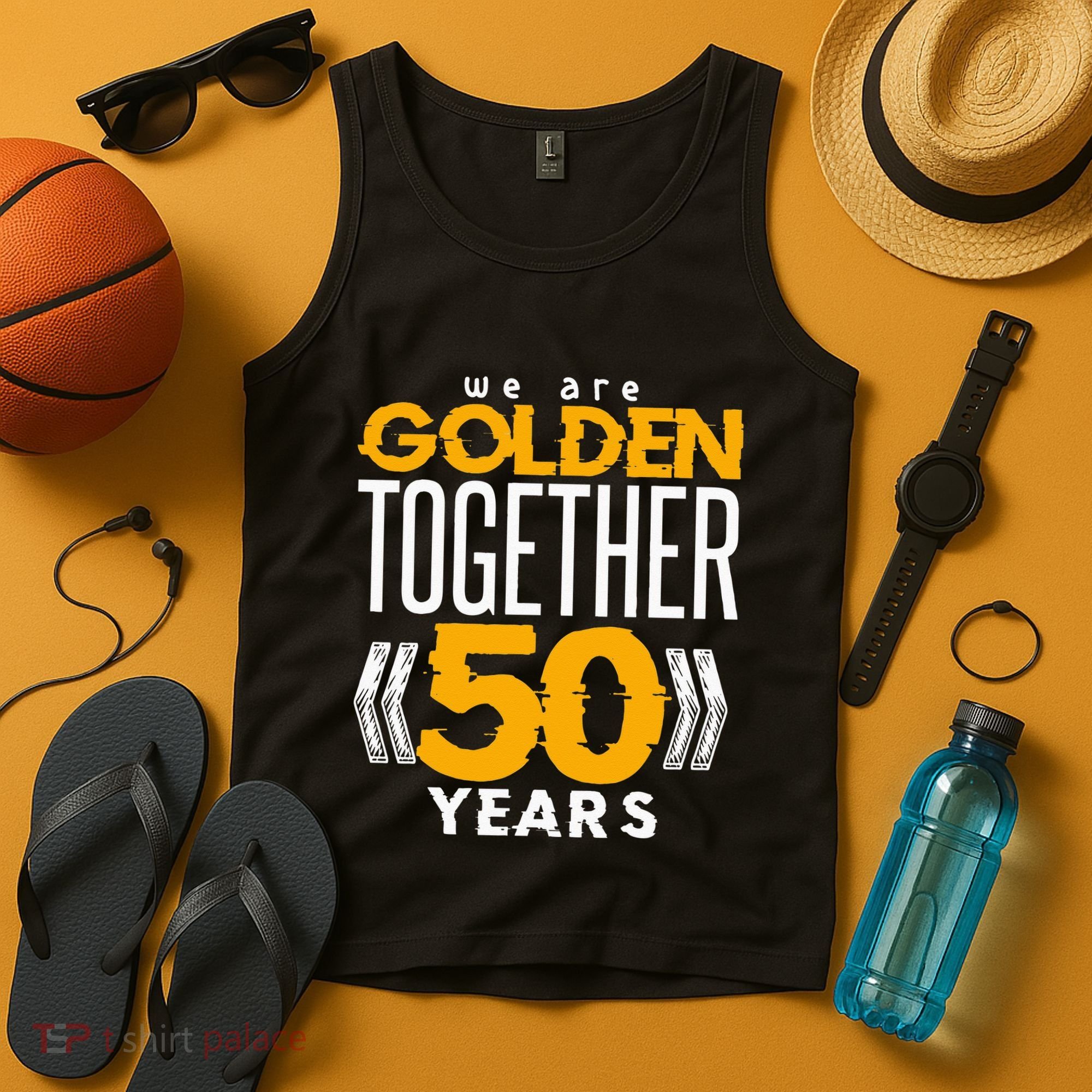 Romantic For Couples 50th Wedding Anniversary Tank Top