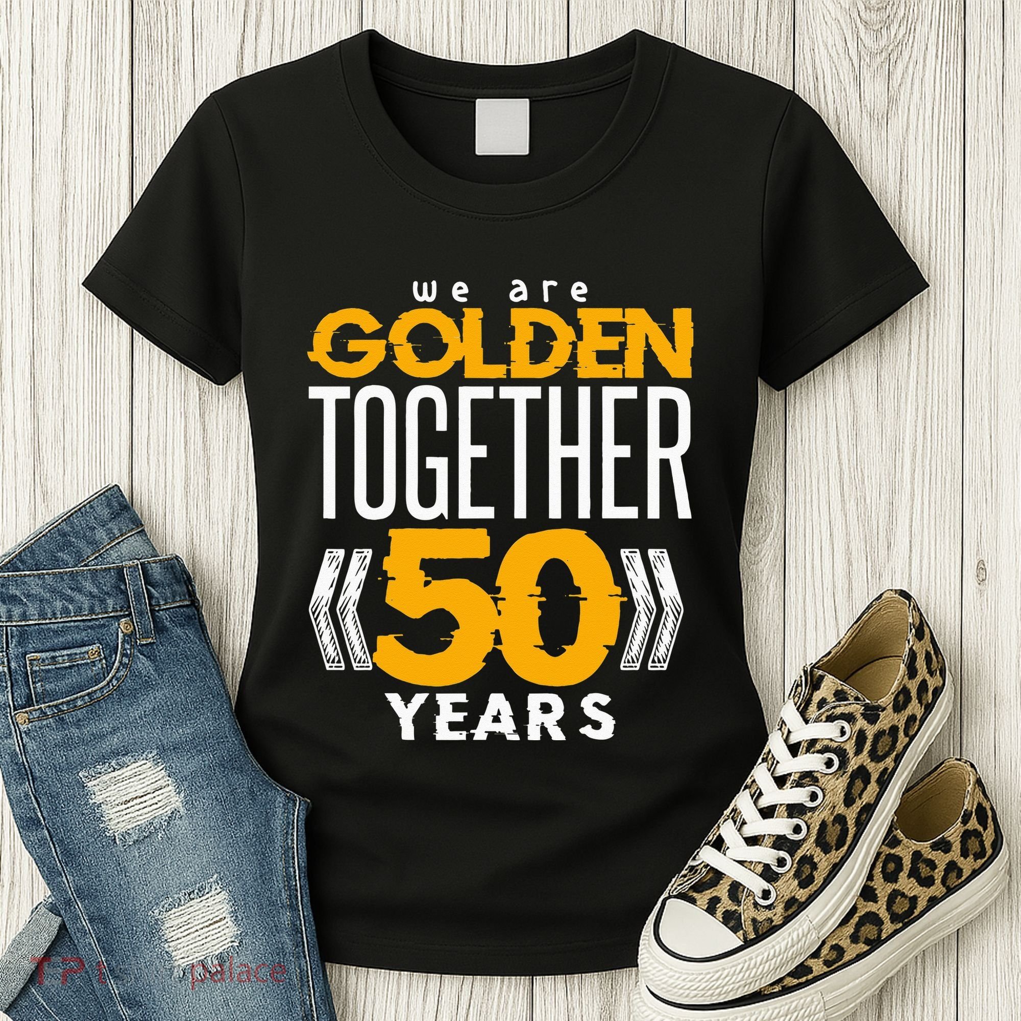 Romantic For Couples 50th Wedding Anniversary Women's T-Shirt