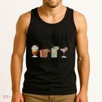 Retro Funny Cruise Blame It On The Drink Package Party Tank Top thumb 3