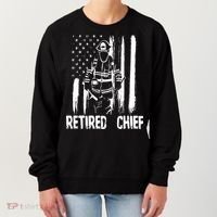 Retired Fire Chief Firefighter Shirts Fireman Gift Women's Sweatshirt thumb 0
